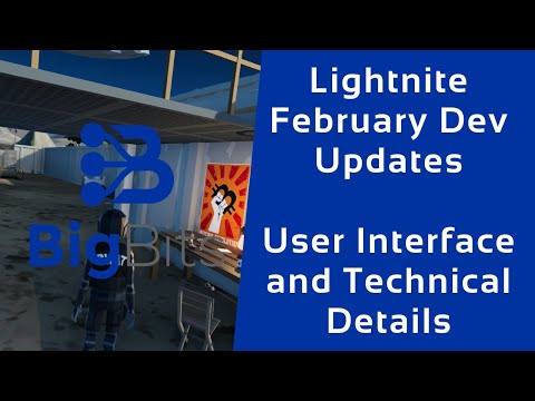 Lightnite February Dev Updates – User Interface and Technical Details