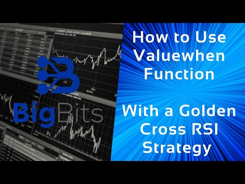 How to Use Valuewhen Function With a Golden Cross RSI Strategy – TradingView Pine Script Tutorial 34