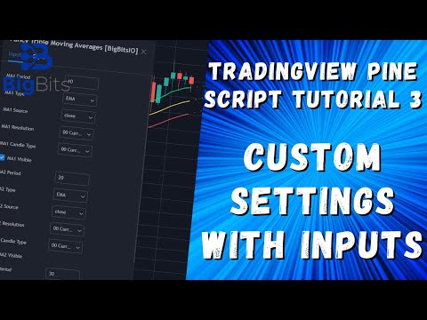 Custom Settings With Inputs – TradingView Pine Script Tutorial 3