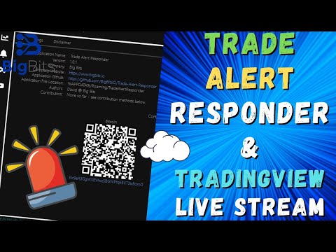 Publishing Trade Alert Responder – TradingView Live Stream – TA – Giveaway – 5-29-2020