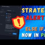 Strategy Alerts in TradingView – Else If Statement Now in Pine
