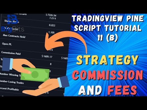 Strategy Commission and Fees – TradingView Pine Script Tutorial 11 (B)