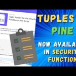 Tuples In Pine –  Now Available in the Security Function – TradingView Pine Script Tutorial/Update