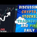 Discussing Crypto, Stocks, TradingView and Pine Daily – 6/30/2020