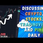 Discussing Crypto, Stocks, TradingView and Pine Daily – 6/9/2020