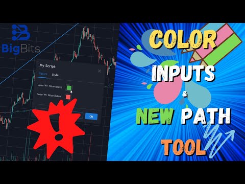 Color Inputs Now on TradingView! Also a New Path Tool!