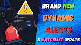 Dynamic Alerts Now in TradingView and New Watchlist Feature
