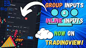 New Input Groups and Inline Groups For Pine Script in TradingView!